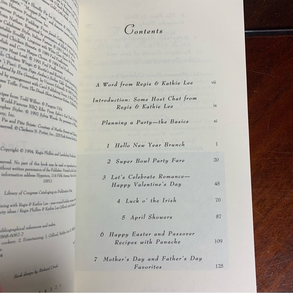 Entertaining with Regis and Kathie Lee Book Regis Philbin & Kathie Lee Gifford - Picture 4 of 4